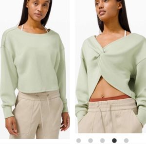 Lululemon Athletica Tops Lululemon Twist Back To Front Pullover